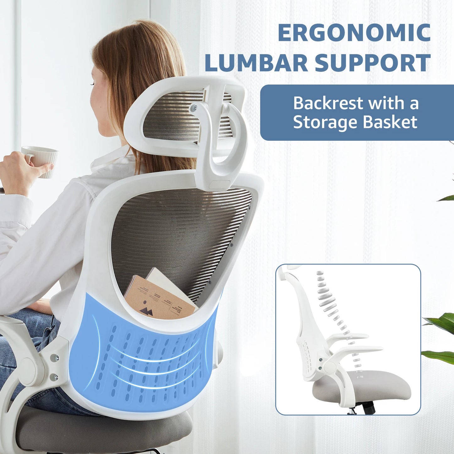 Mesh Ergonomic Office Computer Desk Chair