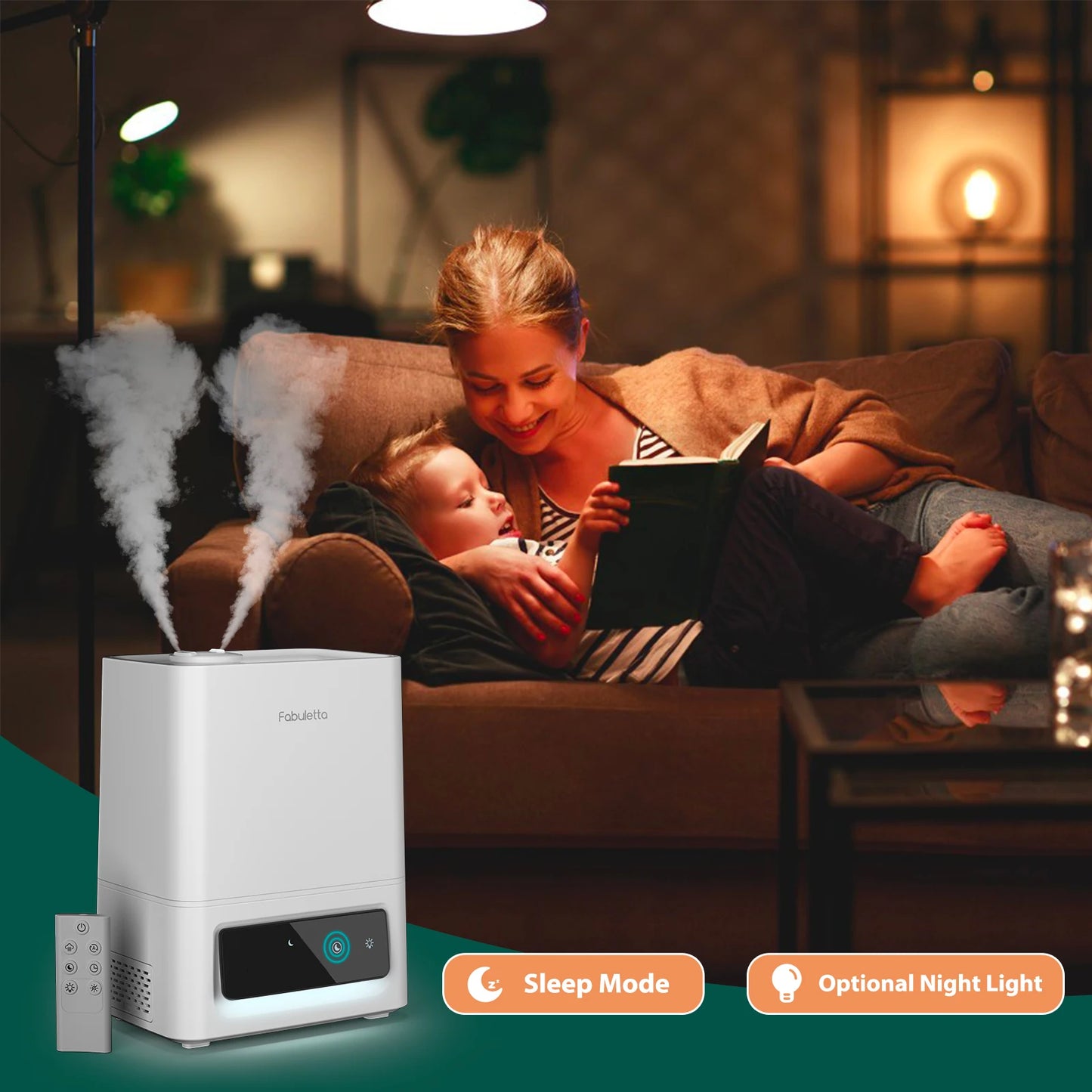 6L Top Fill Cool Mist Humidifier