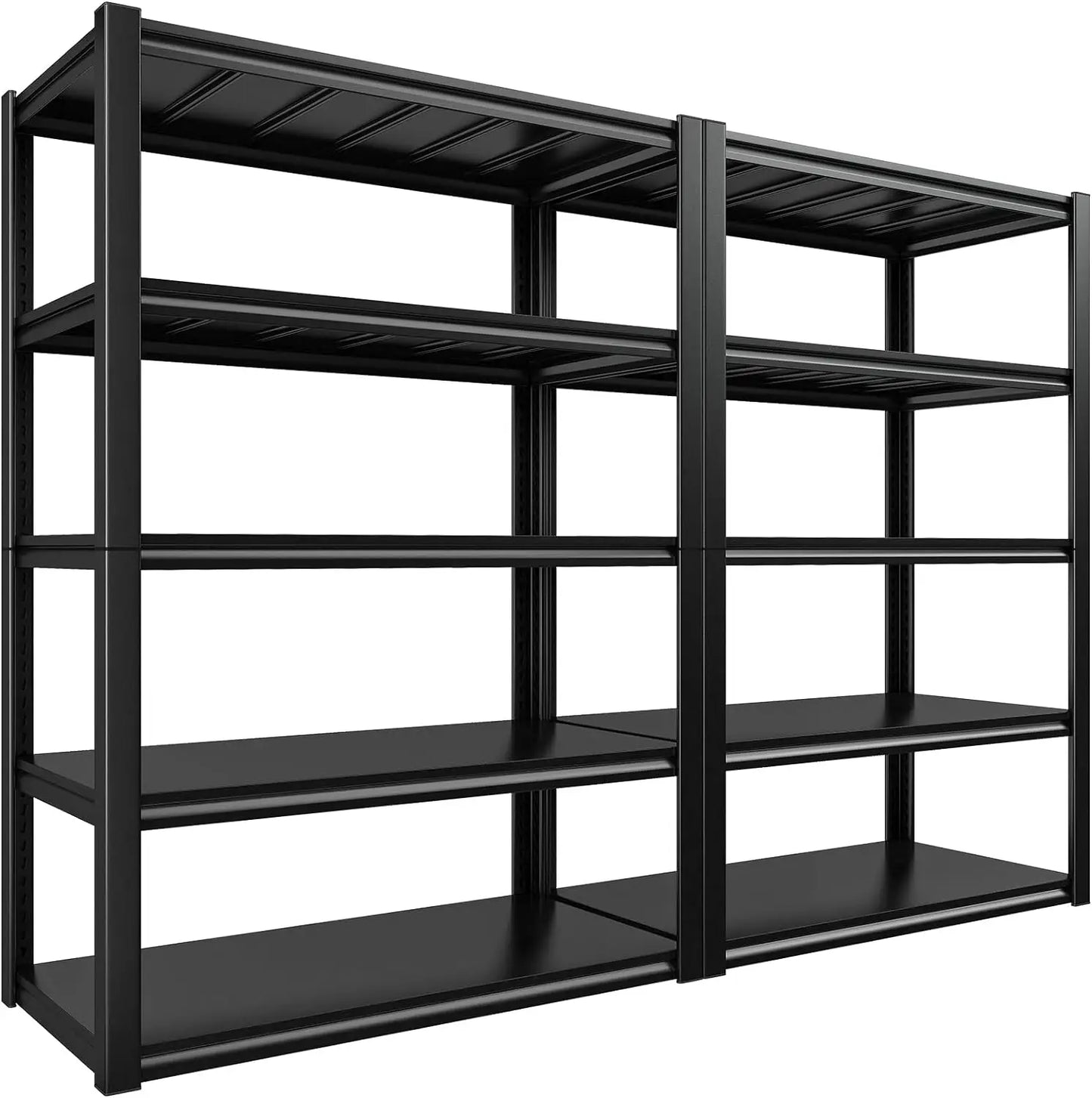 Adjustable 5 Tier Metal Heavy Duty Storage Shelves