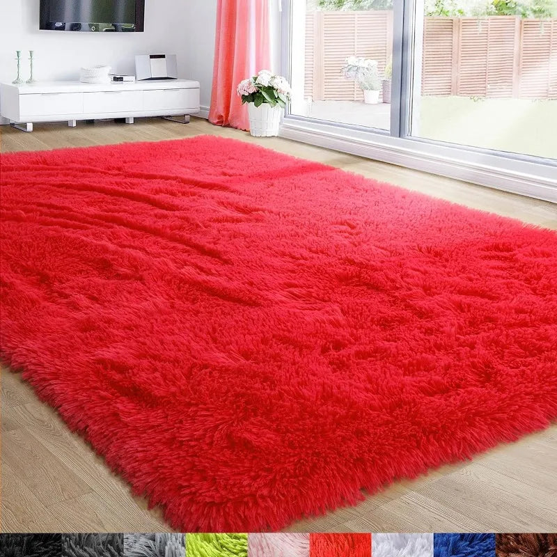 Fluffy Shag Area Rug