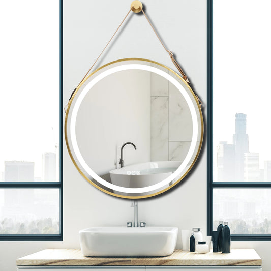 Anti-Fog & Dimmable Mounted Lighted Vanity Mirror