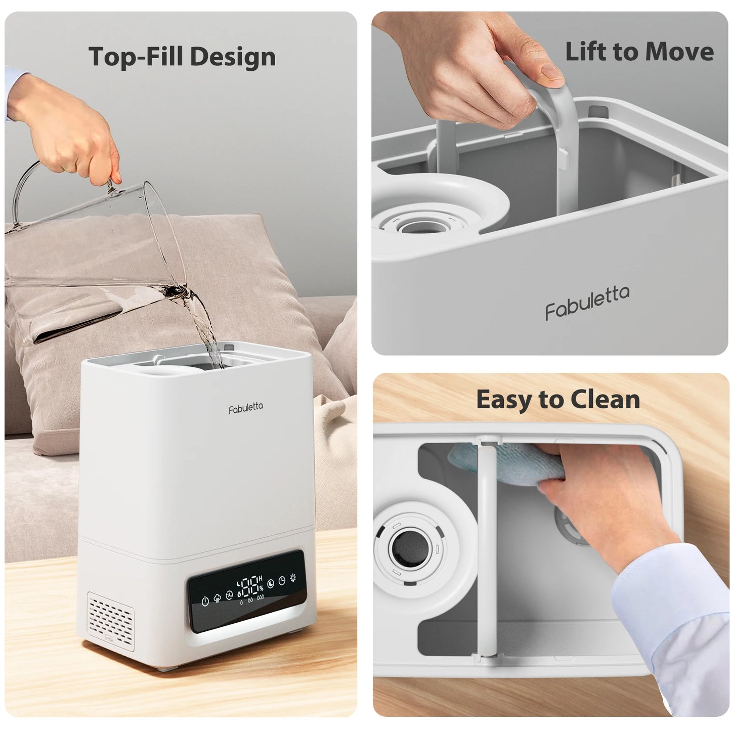 6L Top Fill Cool Mist Humidifier