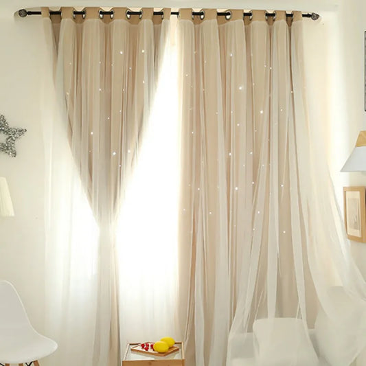 Double Layered Curtain