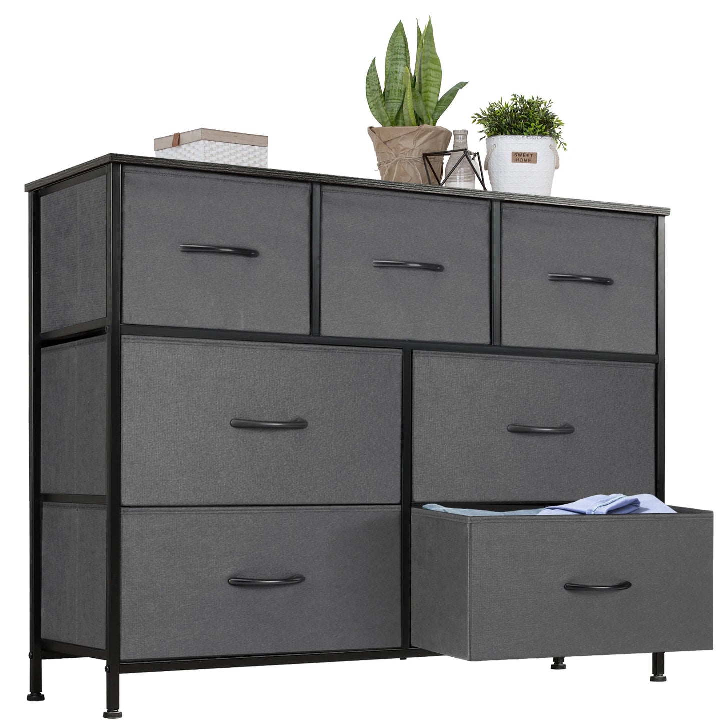 Desser with 7 Fabric Organizer Drawers