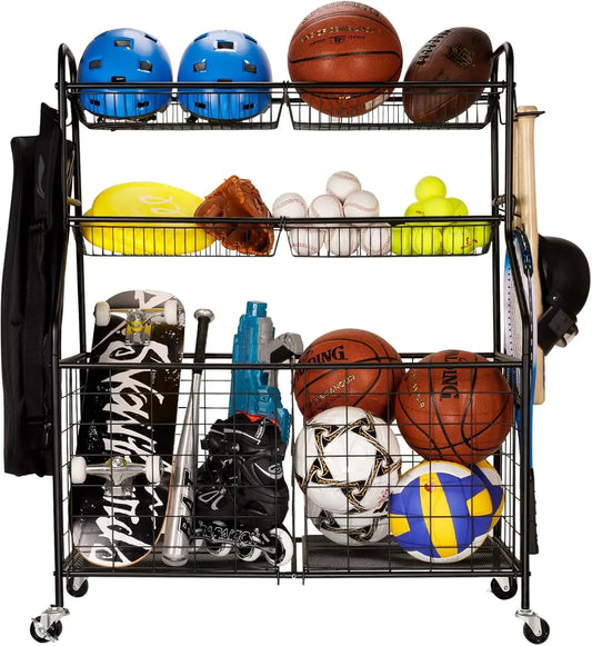 Sports Equipment Organizer for Garage