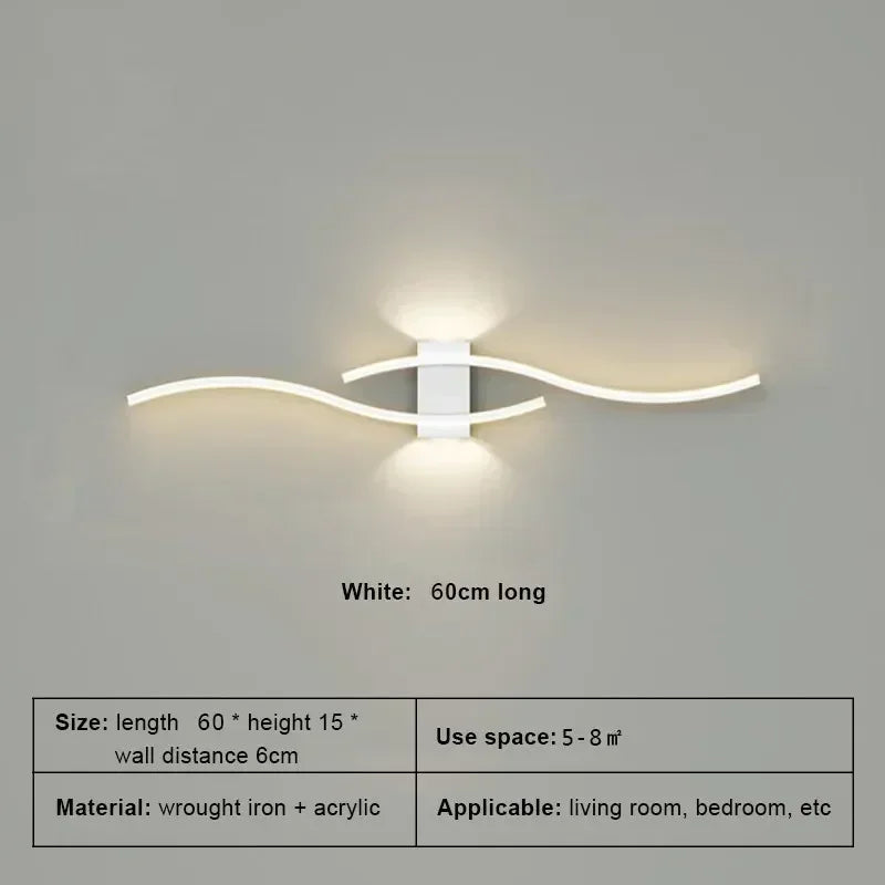 Modern LED Strip Wall Lamp