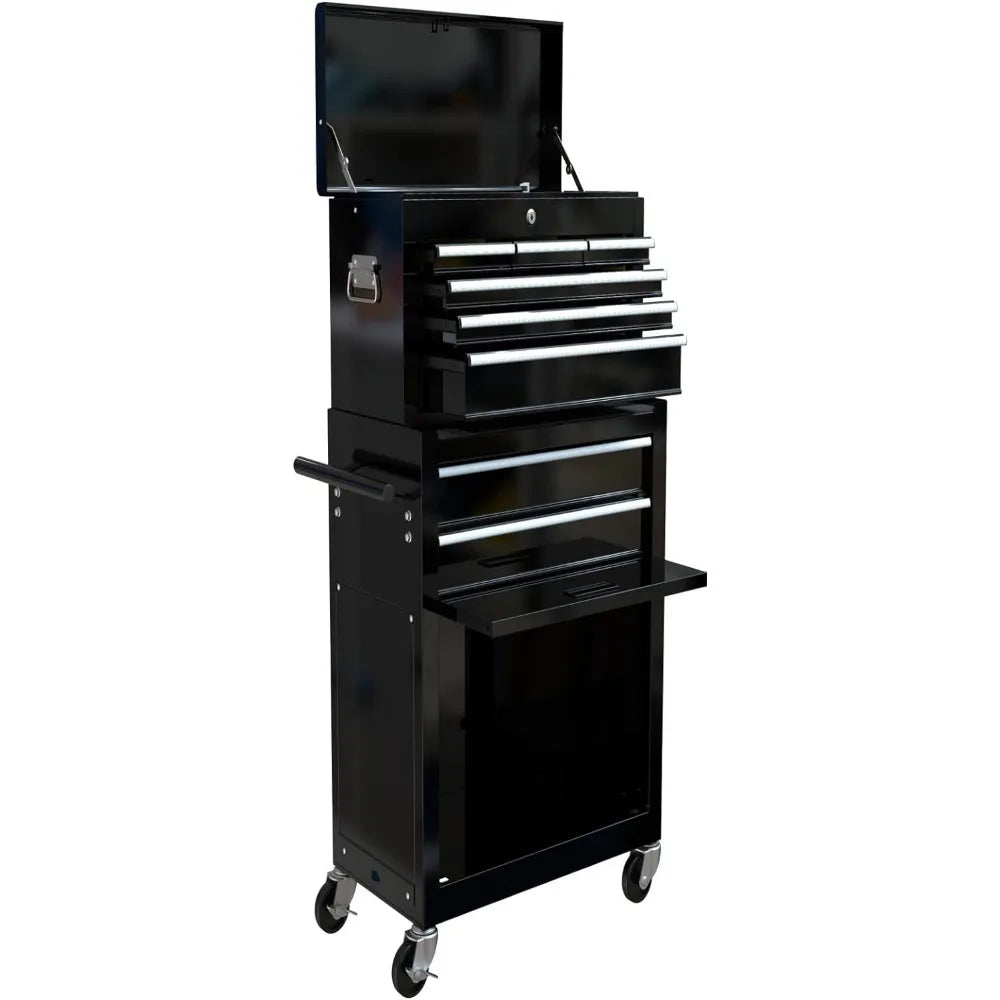 Rolling Tool Storage Chest with Drawers with Locking System