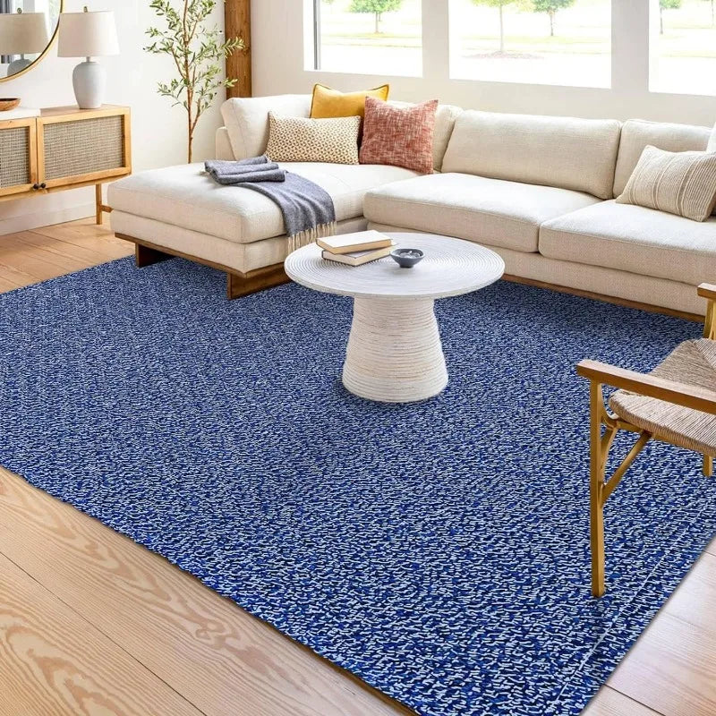 Natural Cotton & Rubber Boho Area Rugs