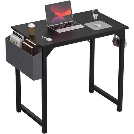 32 Inch Black Office Small Computer Desk