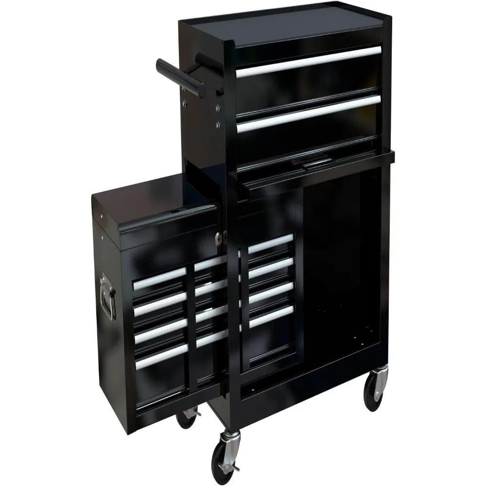 Rolling Tool Storage Chest with Drawers with Locking System